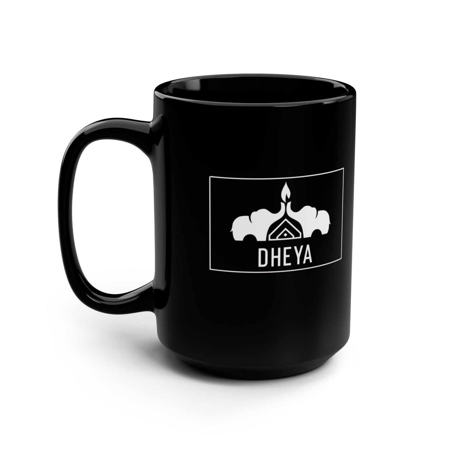 Dheya Elegant Black Mug for Coffee Lovers