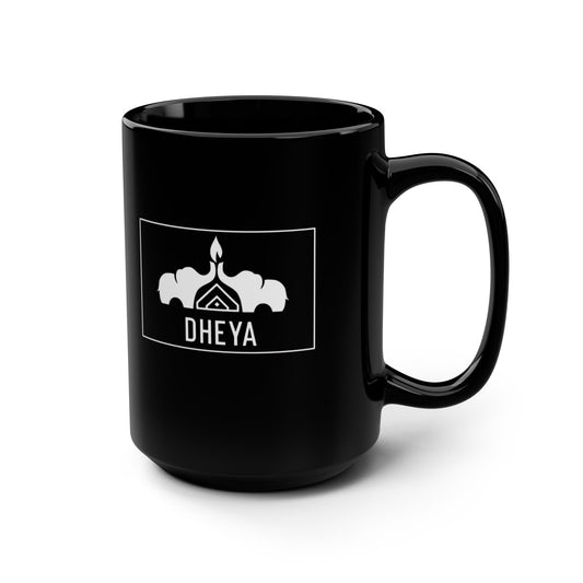 Dheya Elegant Black Mug for Coffee Lovers
